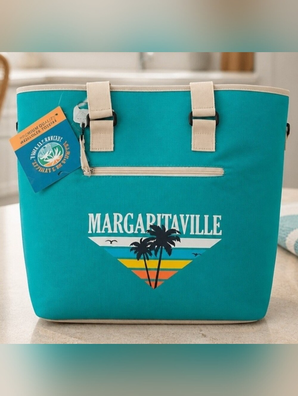 Margaritaville XL Deluxe  Insulated Tote/cooler Bag! NWT! Summer Must Have! 🌴🦜